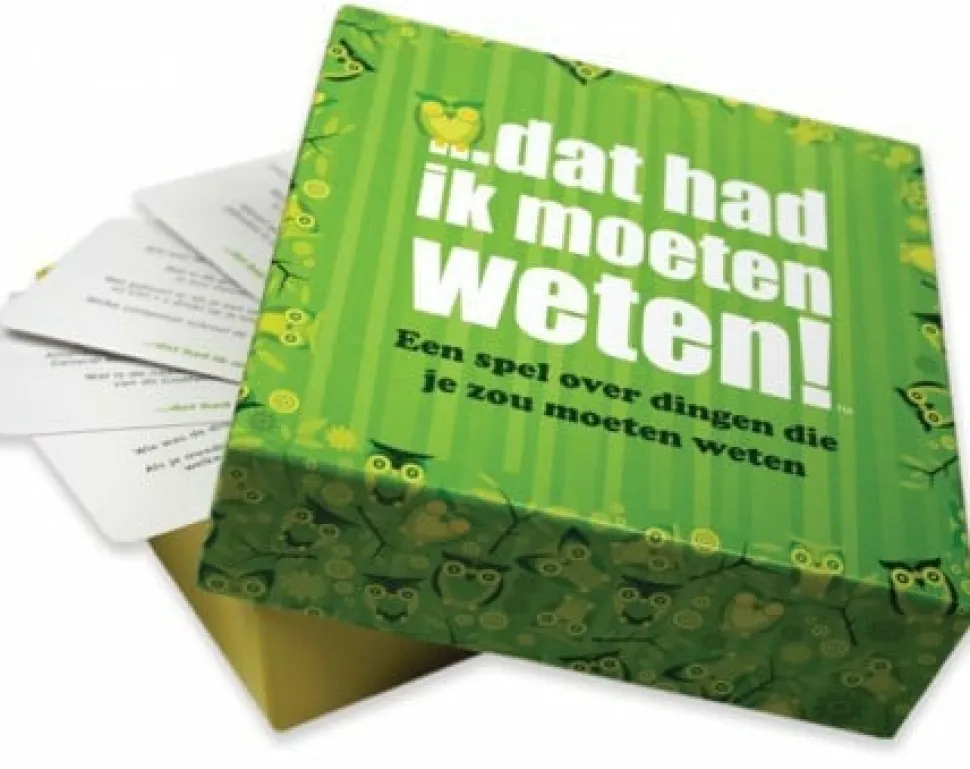 Koelkastpoezie Partyspellen>Dat Had Ik Moeten Weten! - Partyspel