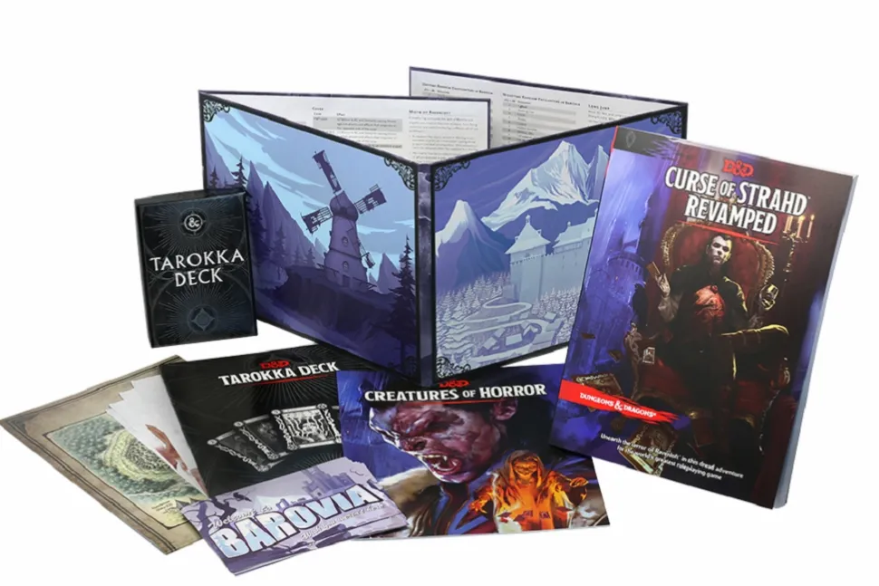 Wizards of the Coast Adventures Books>D&D 5.0 - Curse Of Strahd Revamped
