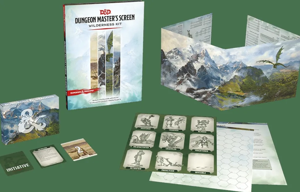 Wizards of the Coast Accessoires>D&D 5.0: Dungeon Master'S Screen Wilderness Kit