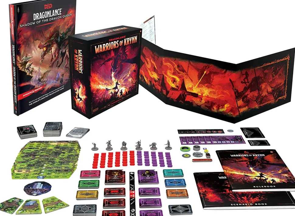Wizards of the Coast Adventures Books>D&D Dragonlance Shadow Of The Dragon Queen Deluxe Edition