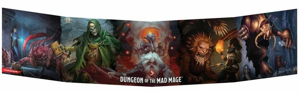 Gale Force 9 Adventures Books>D&D Dungeon Of The Mad Mage - Dm Screen