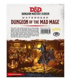 Gale Force 9 Adventures Books>D&D Dungeon Of The Mad Mage - Dm Screen
