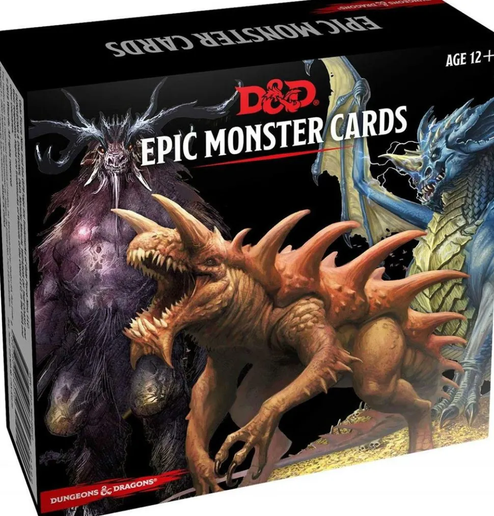 Gale Force 9 Spellbook Cards>D&D Monster Cards - Epic Monster (77)