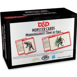 Gale Force 9 Spellbook Cards>D&D Monster Cards - Mordenkainens Tome Foes