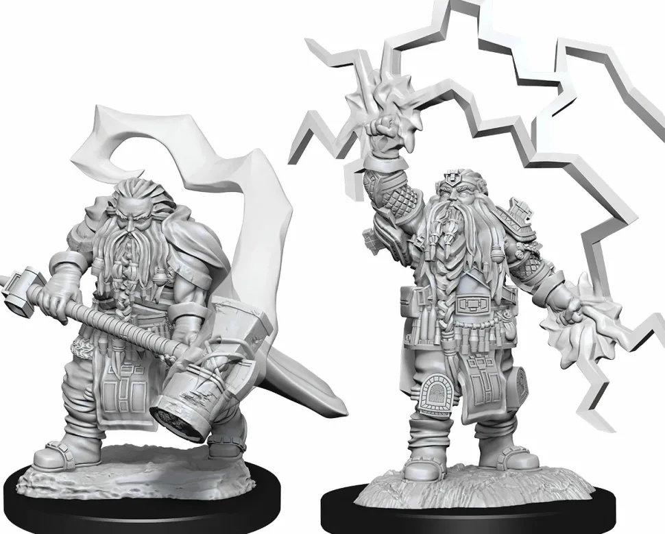 WizKids Miniaturen>D&D Nolzur'S Marvelous Miniatures: Dwarf Cleric Male