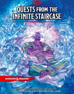 Wizards Adventures Books>D&D Quest From The Infinite Staircase