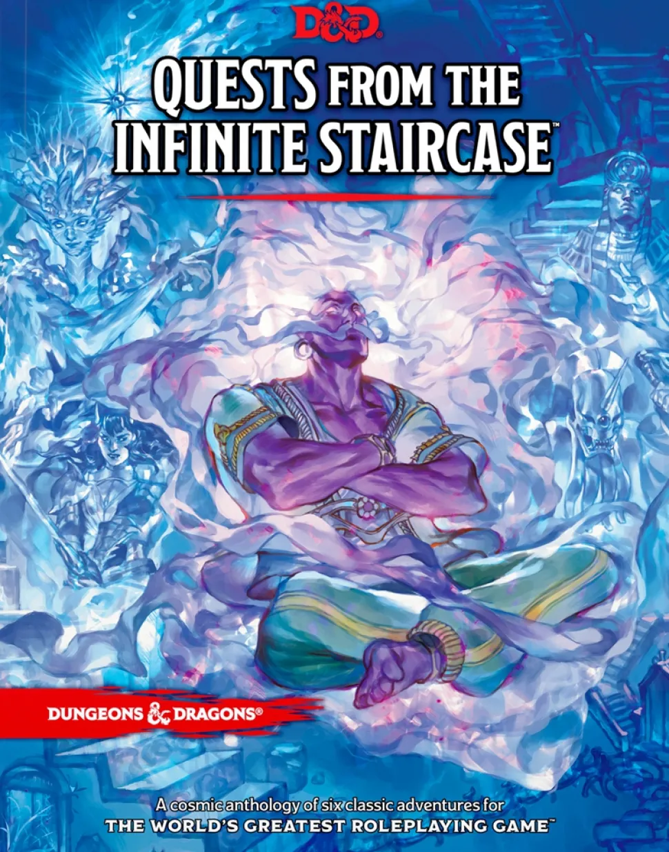 Wizards Adventures Books>D&D Quest From The Infinite Staircase