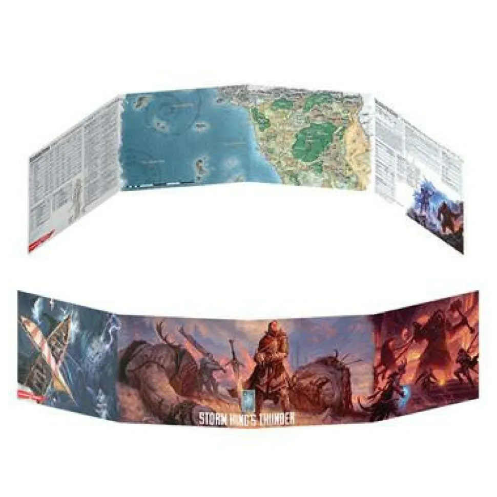 Gale Force 9 Adventures Books>D&D Storm King'S Thunder Dm Screen