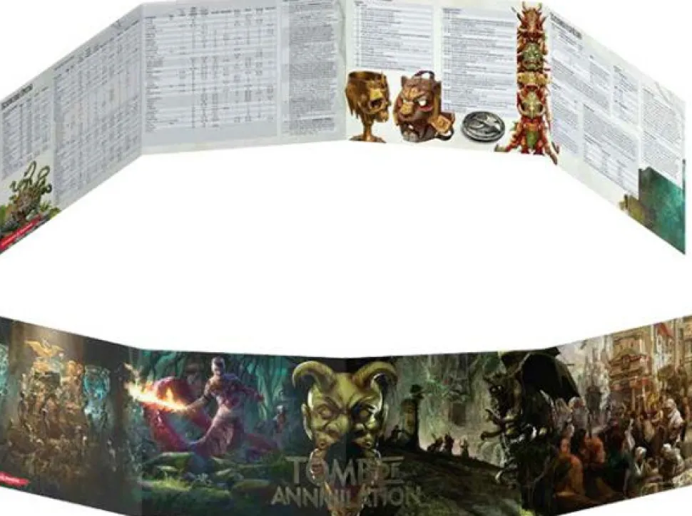 Gale Force 9 Adventures Books>D&D Tomb Of Annhilation Dm Screen