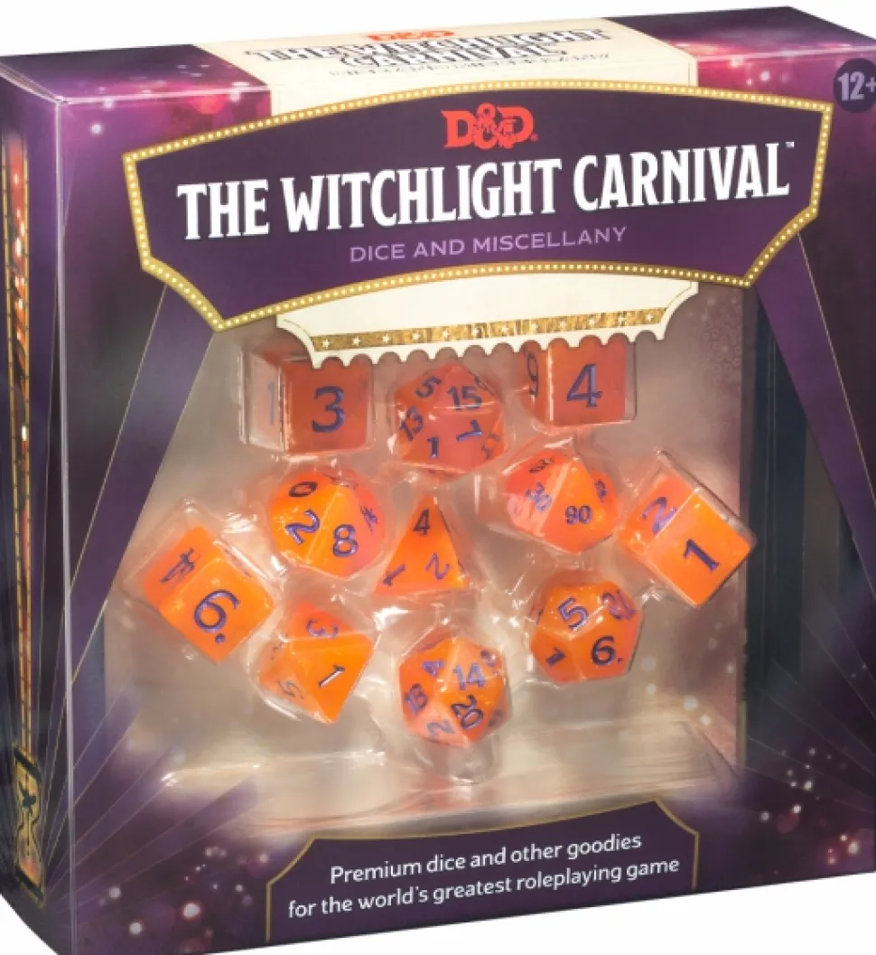 Wizards of the Coast Accessoires>D&D Witchlight Carnival Dice