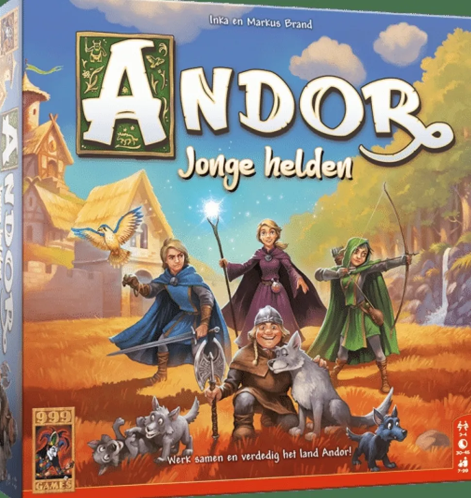 999 Games Kinderspellen>De Legenden Van Andor: Jonge Helden