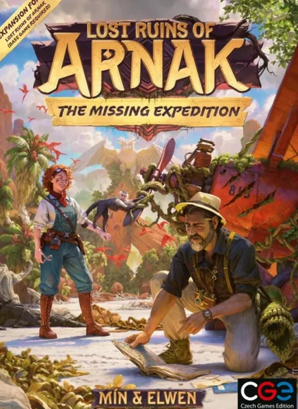 White Goblin Games Strategische Spellen>De Verdwenen Ruines Van Arnak: De Verdwenen Expeditie