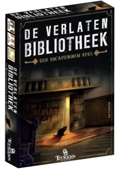 Tucker's Fun Factory Samenwerking Bordspel>De Verlaten Bibliotheek - Een Escaperoom Spel