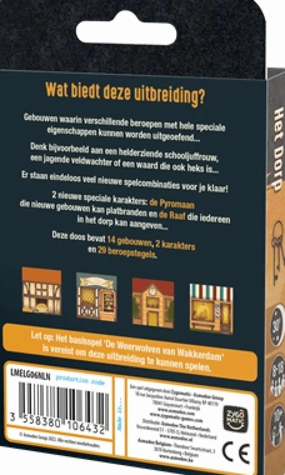 Zygomatic Partyspellen>De Weerwolven Van Wakkerdam - Het Dorp