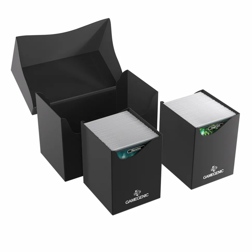 Gamegenic Deckboxen>Deckbox: Double Deck Holder 200+ Xl Black