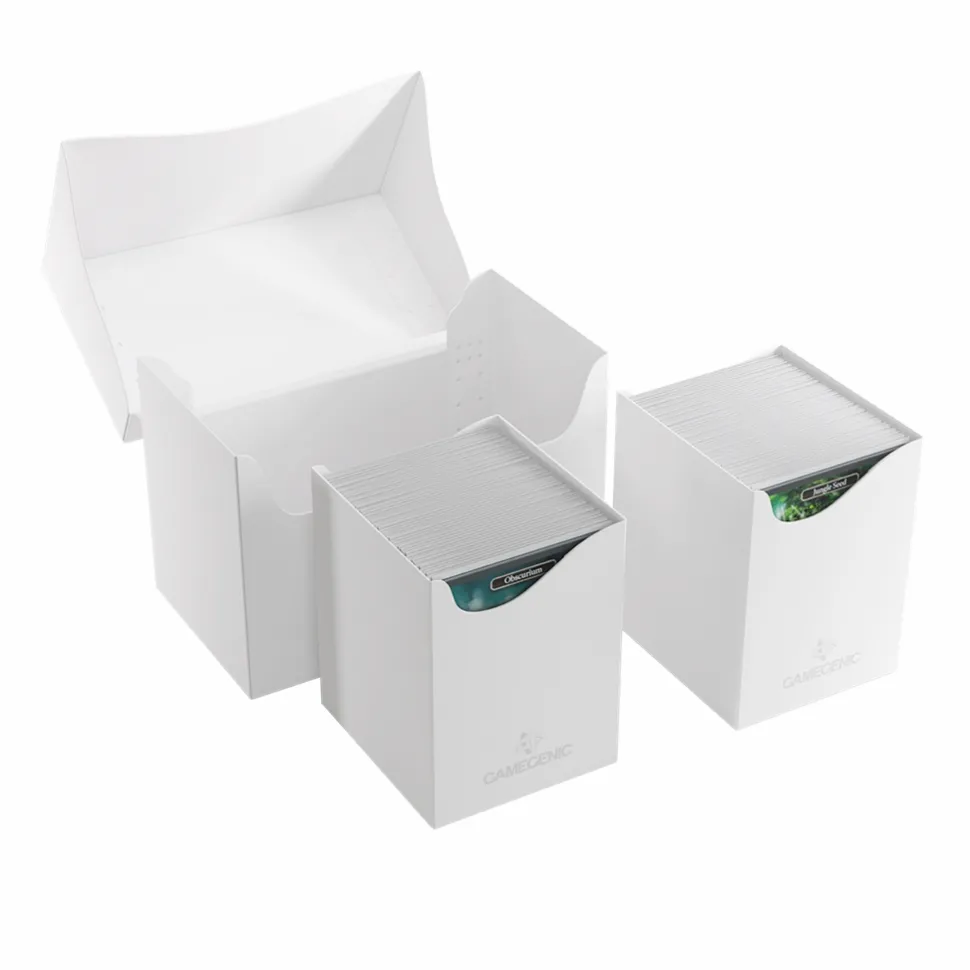Gamegenic Deckboxen>Deckbox: Double Deck Holder 200+ Xl White