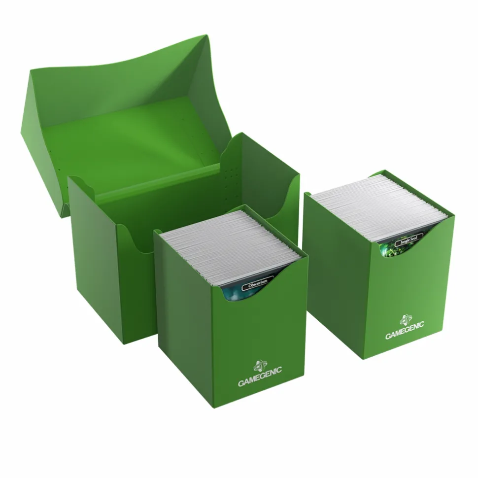Gamegenic Deckboxen>Deckbox: Double Deck Holder 200+ Xl Green