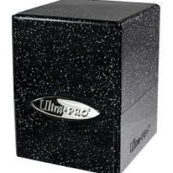 Ultra Pro Deckboxen>Deckbox Satin Cube Glitter Black