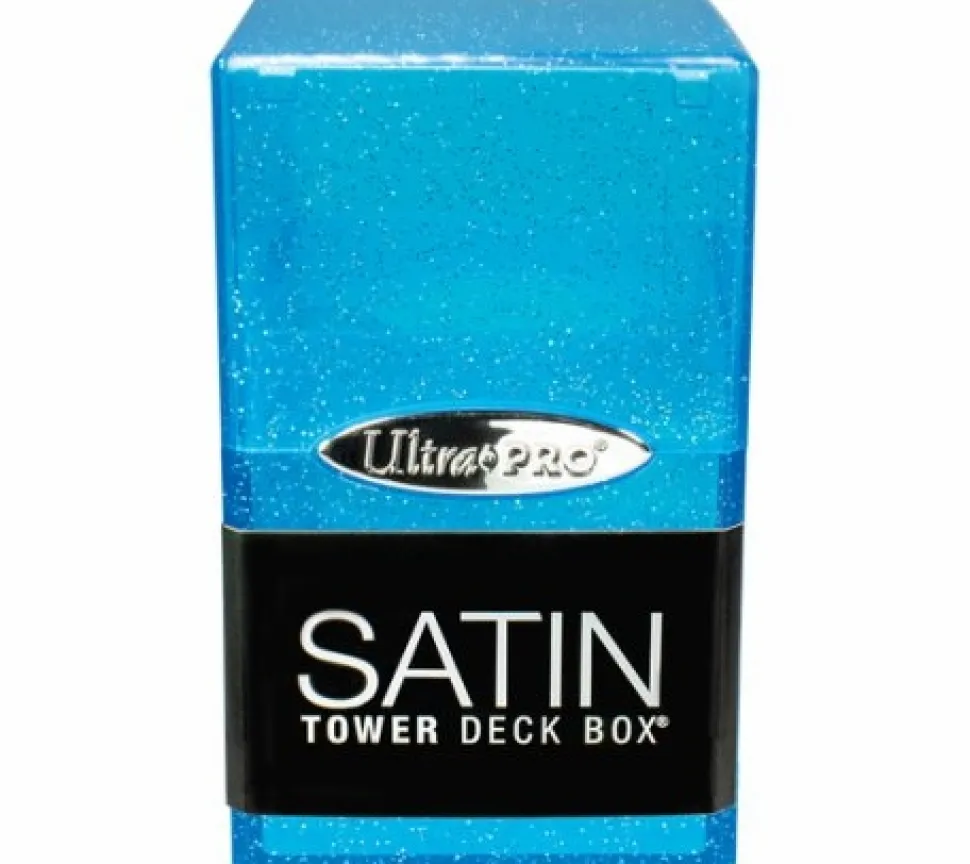Ultra Pro Deckboxen>Deckbox Satin Tower - Glitter Blue