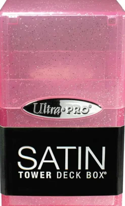 Ultra Pro Deckboxen>Deckbox Satin Tower Glitter Pink