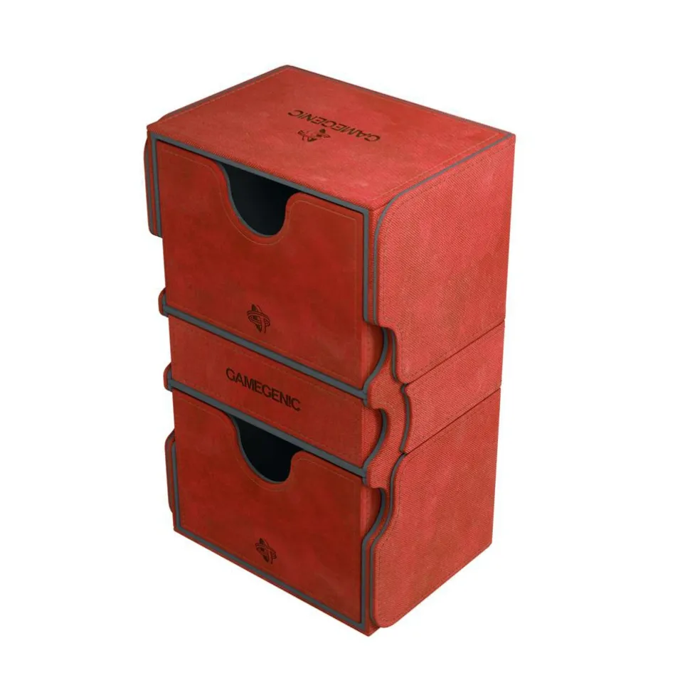 Gamegenic Deckboxen>Deckbox: Stronghold 200+ Convertible Red