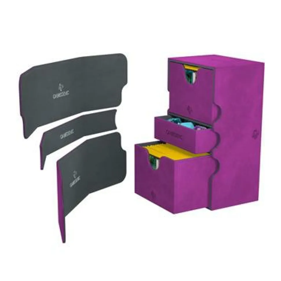 Gamegenic Deckboxen>Deckbox: Stronghold 200+ Convertible Purple