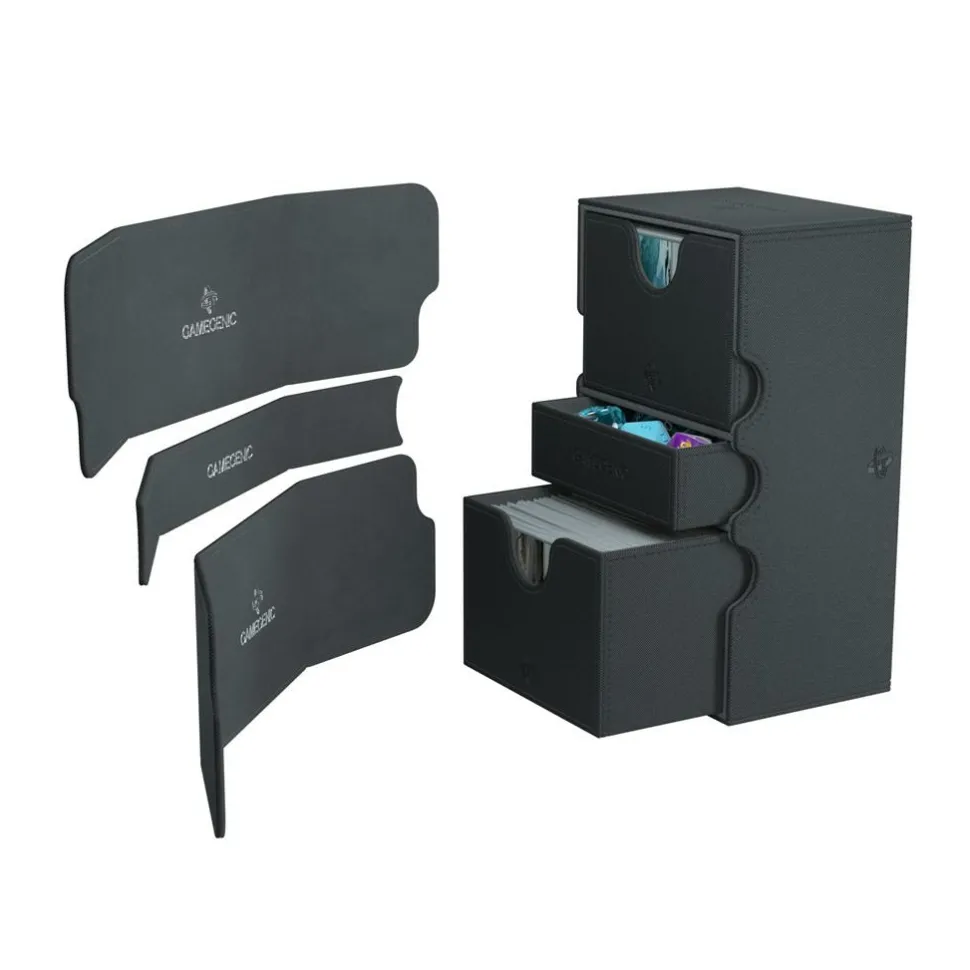 Gamegenic Deckboxen>Deckbox: Stronghold 200+ Convertible Black