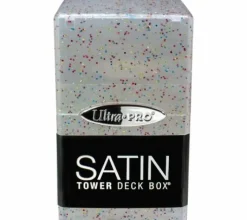 Ultra Pro Deckboxen>Deckbox Tower Satin - Glitter Clear
