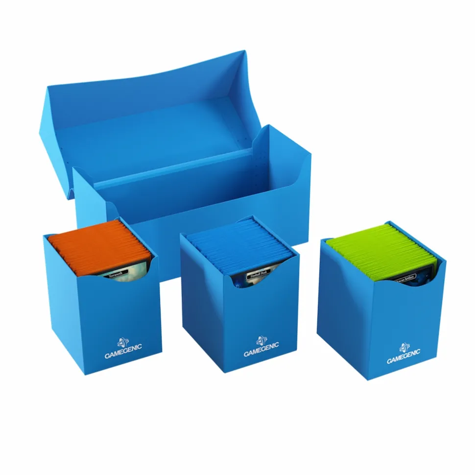 Gamegenic Deckboxen>Deckbox: Triple Deck Holder 300+ Xl Blue