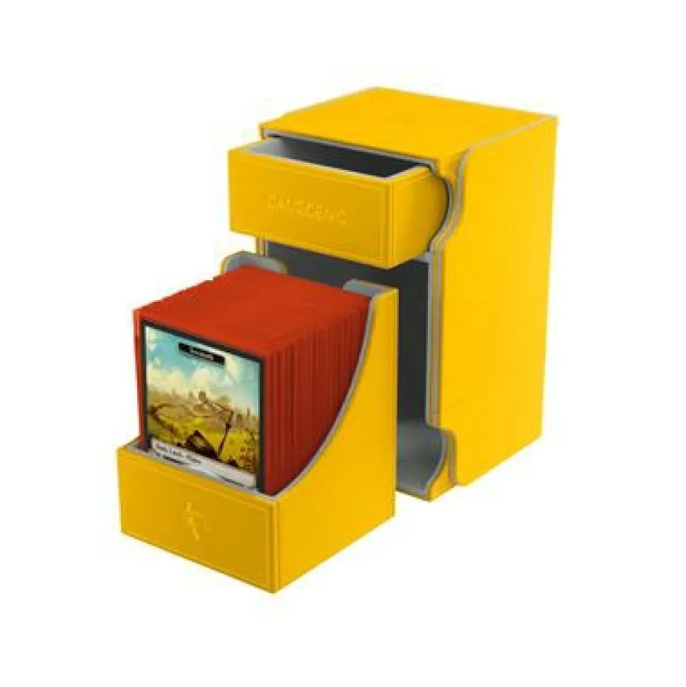 Gamegenic Opbergboxen>Deckbox: Watchtower 100+ Convertible Yellow