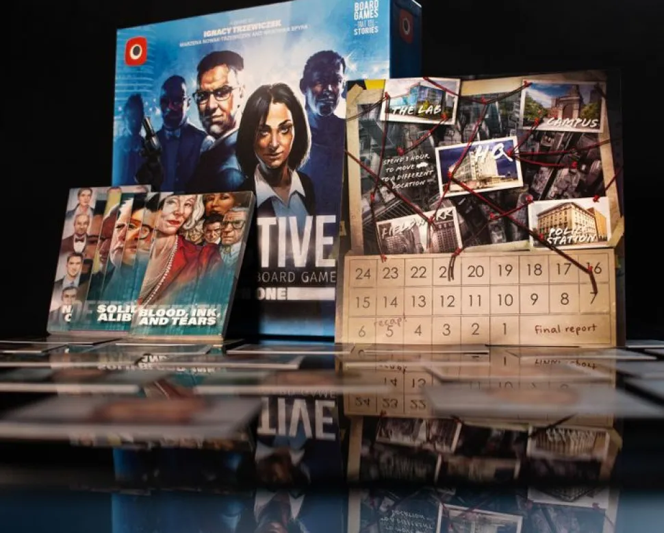 Portal Games Samenwerking Bordspel>Detective A Modern Crime Board Game Season One