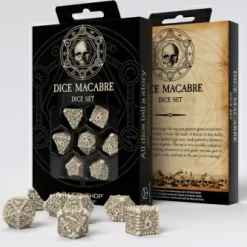 Q Workshop Dobbelstenen>Dice Macabre Dice Set (7)