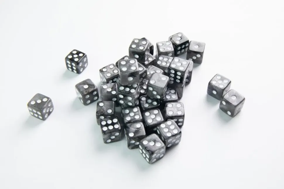 Gamegenic Dobbelstenen>Dice Set Galaxy Series - Moon (36 D6)
