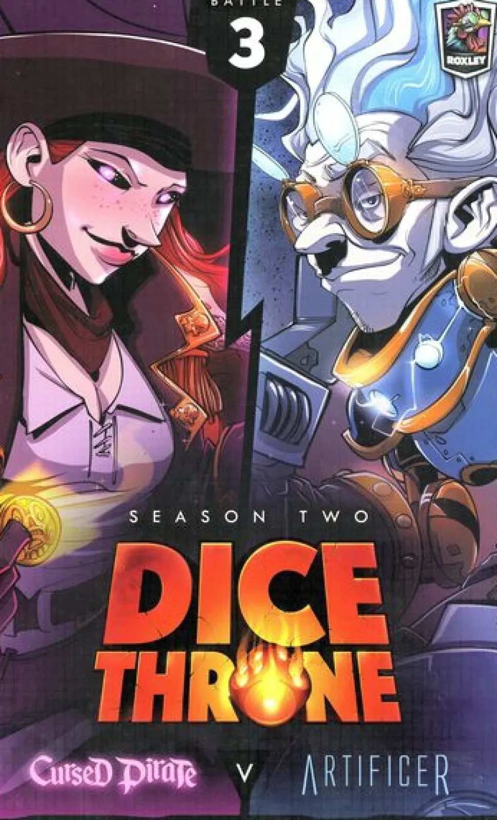 Roxley Games Kaartspellen>Dice Throne Season Two Cursed Pirate Vs Artificer