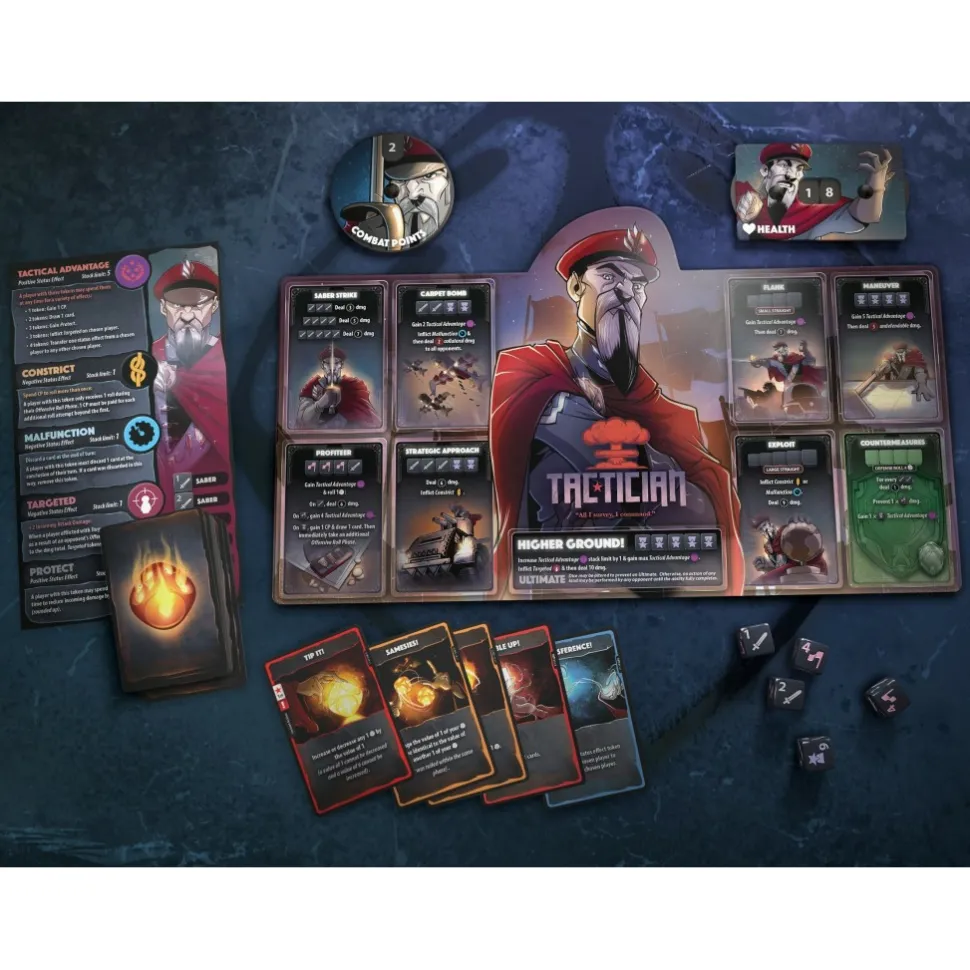 Roxley Games Kaartspellen>Dice Throne Season Two: Tactician V. Huntress