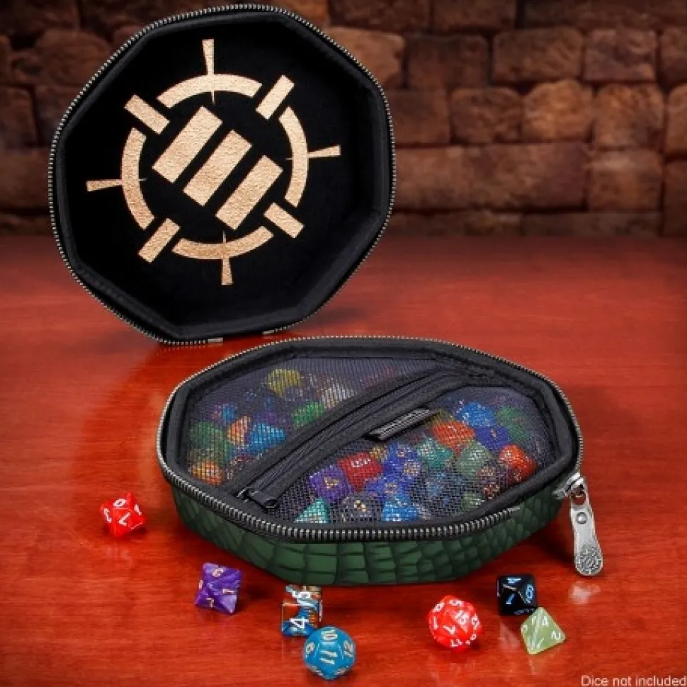 Enhance Gaming Opberg>Dice Tray & Case Collector'S Edition (Green)