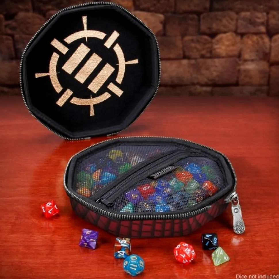 Enhance Gaming Opberg>Dice Tray & Case Collector'S Edition (Red)