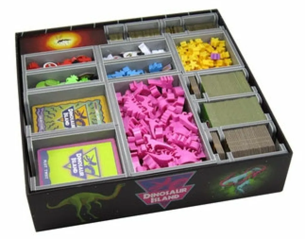 Folded Space Organizers>Dinosaur Island Insert