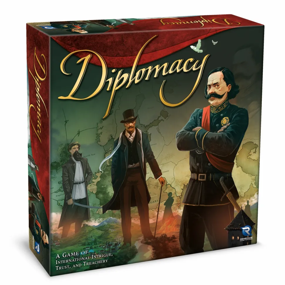 Renegade Strategische Spellen>Diplomacy New Edition- Bordspel