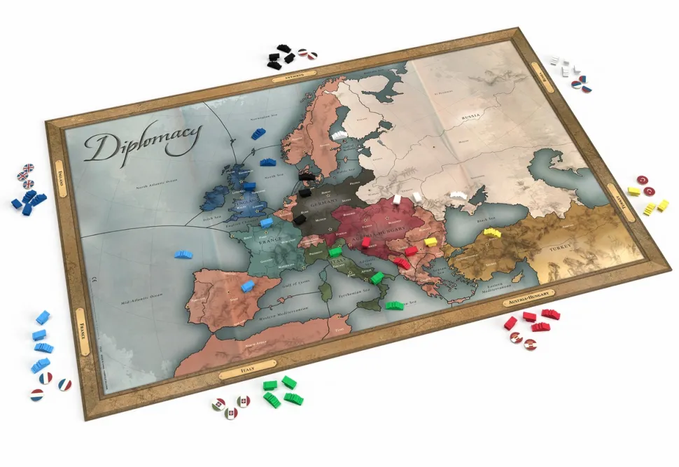 Renegade Strategische Spellen>Diplomacy New Edition- Bordspel