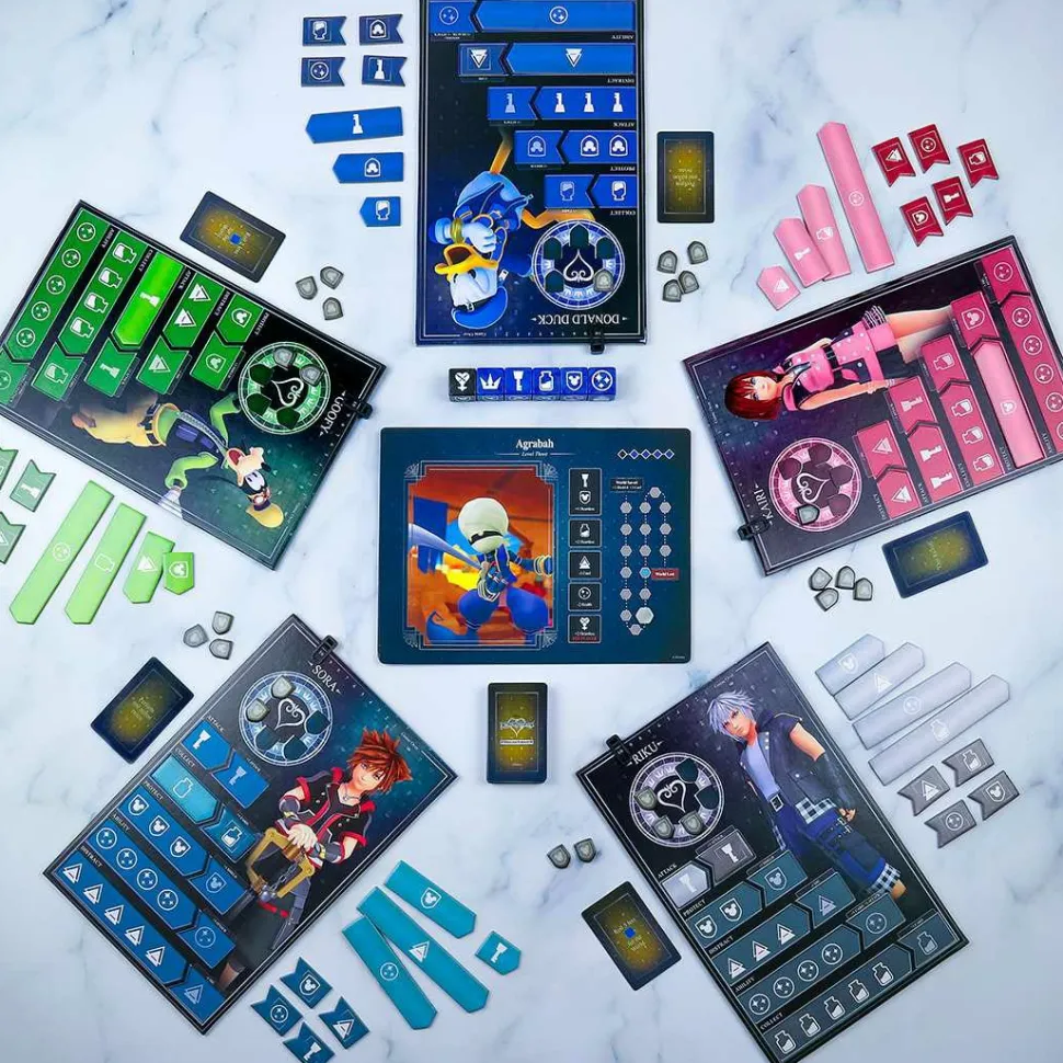Usaopoly Dobbelspellen>Disney Kingdom Hearts Perilous Pursuit