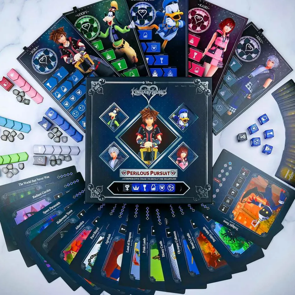 Usaopoly Dobbelspellen>Disney Kingdom Hearts Perilous Pursuit