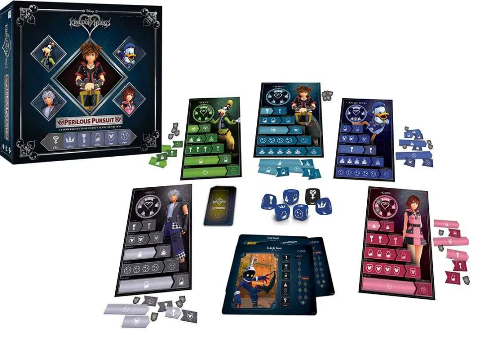 Usaopoly Dobbelspellen>Disney Kingdom Hearts Perilous Pursuit