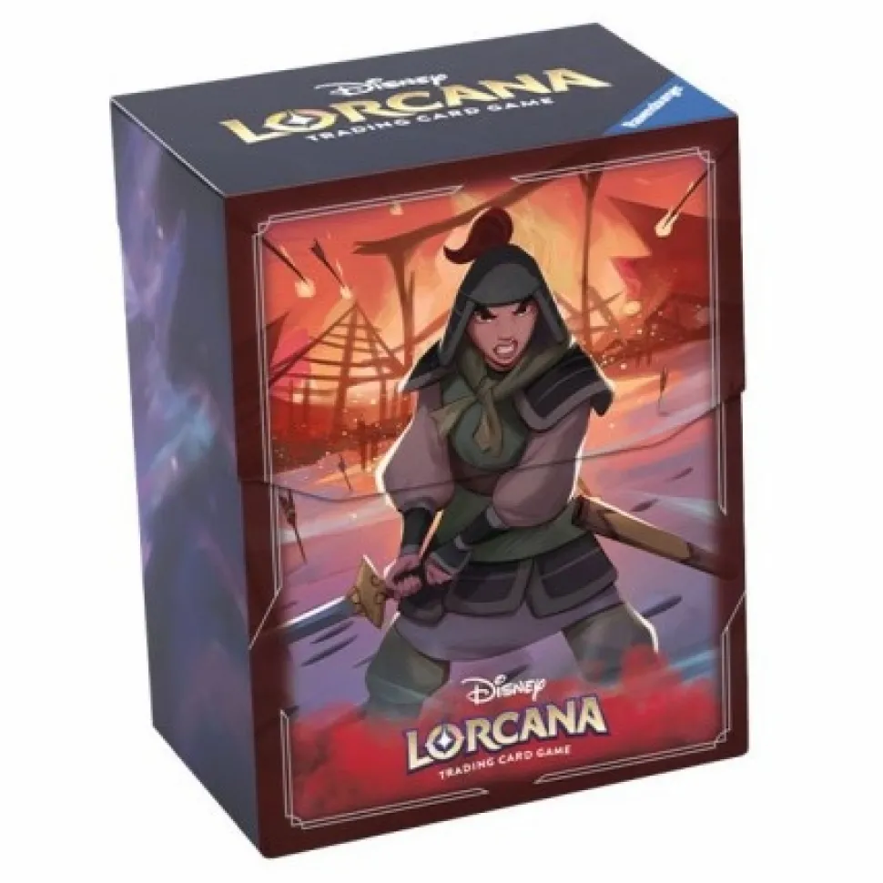 Ravensburger Lorcana Deckbox / Sleeves / Playmat>Disney Lorcana Deck Box - Mulan