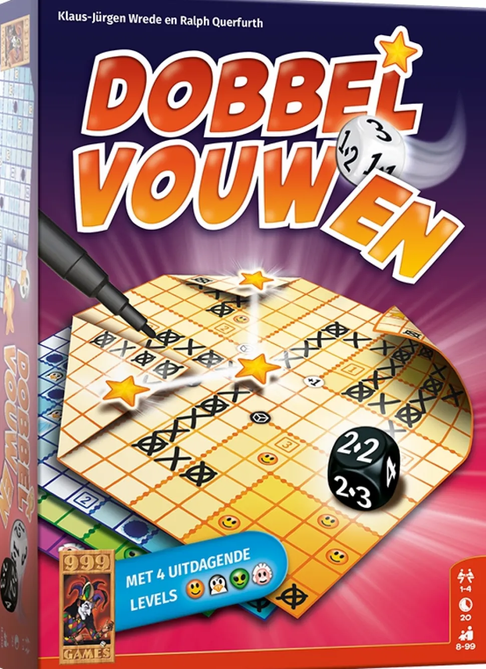 999 Games Dobbelspellen>Dobbel Vouwen - Dobbelspel