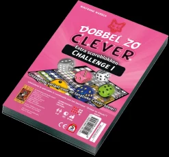 999 Games Dobbelspellen>Dobbel Zo Clever Challenge 1 Scoreblok - Dobbelspel