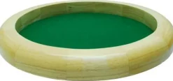 Hot Games Dobbelspellen>Dobbelpiste Blank Hout Rond 35Cm