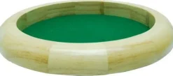 Hot Games Dobbelspellen>Dobbelpiste Blank Hout Rond 30Cm