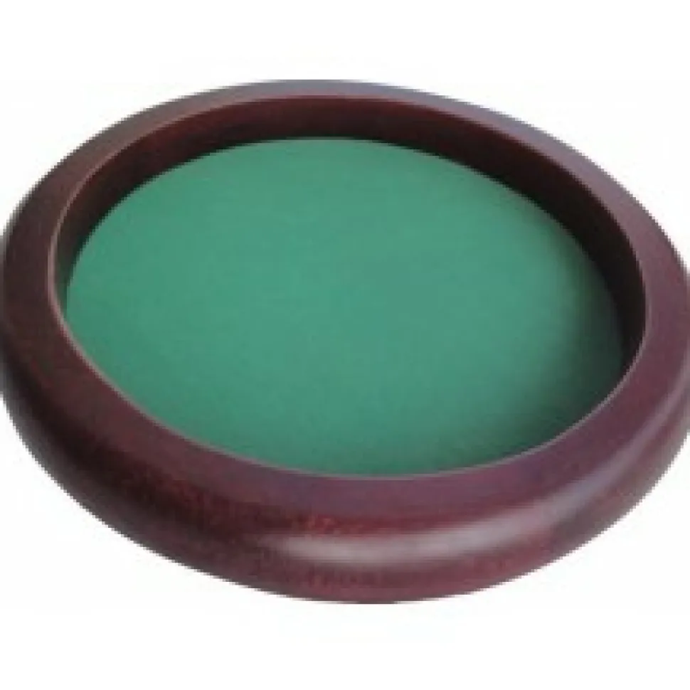 Hot Games Dobbelspellen>Dobbelpiste Bruin Hout Rond 35Cm