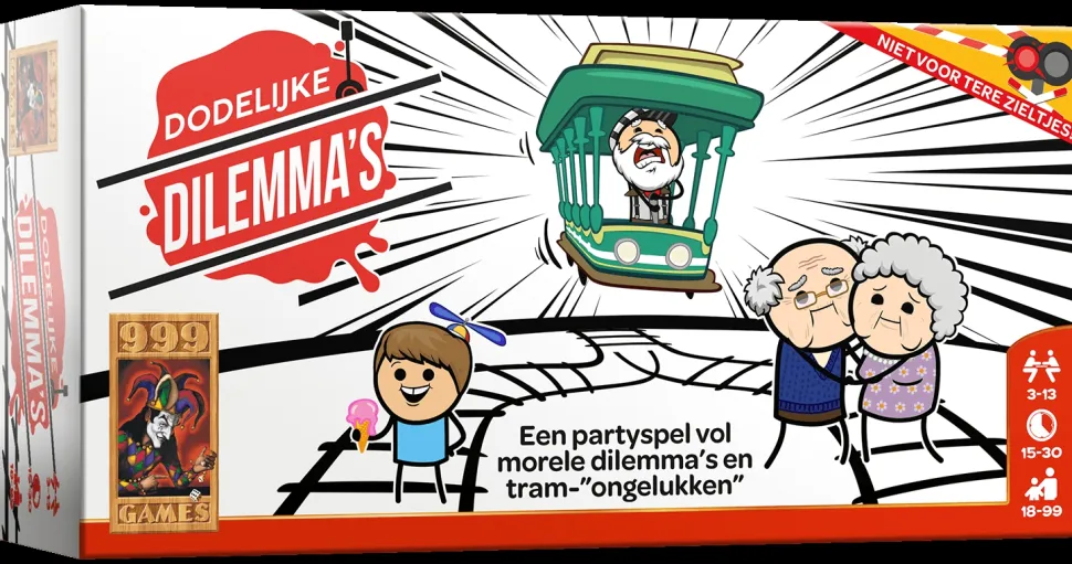 999 Games Partyspellen>Dodelijke Dilemma'S - Partyspel